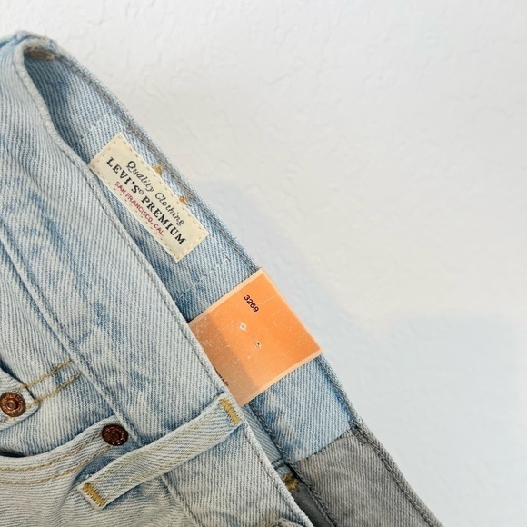 LEVI'S 501 Premium Denim Shorts In Color Block-blue - Picture 8 of 11